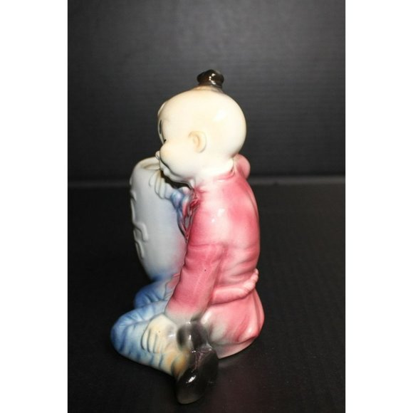 Vintage Royal Copley Ceramic Planter Asian design - Picture 2 of 6